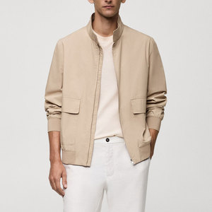 Vestes légères et confortables 100% coton pour hommes Meilleure conception Manches complètes pour l'hiver Tissu en toile de style High Street - Product Image 2