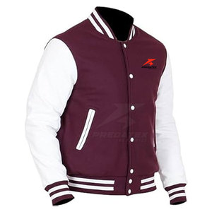 Veste à col montant sur mesure de haute qualité pour homme Style Letterman à séchage rapide pour l'automne et l'hiver - Product Image 2