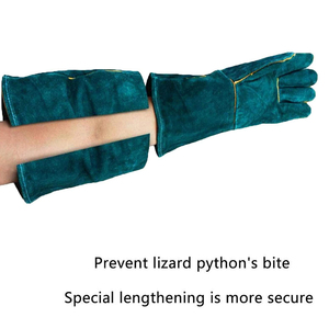 Guantes de manejo de animales a prueba de mordeduras, guantes duraderos resistentes a mordeduras de 60CM para manejar pájaros serpiente loro lagarto POR INDUSTRIAS INCREÍBLES - Product Image 5