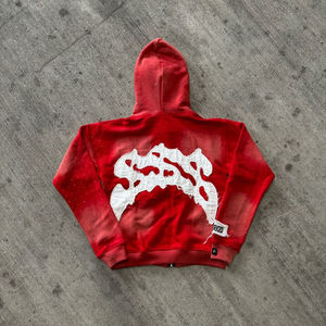 เสื้อฮู้ดผู้หญิงขายดี ดีไซน์ 3 มิติ ปักลายด้านหน้า ผ้าถัก 100% ผ้าฝ้ายฟลีซ สำหรับฤดูหนาว ผลิตในปากีสถาน MOQ ต่ำ ขายส่ง - Product Image 4