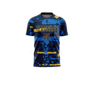 Ropa Deportiva, Jersey Sublimado, Poliéster Suave y Transpirable, Manga Corta de Verano, Corte Regular - Product Image 1