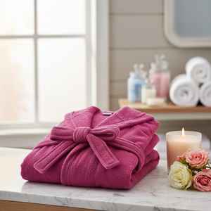 Wholesale 100% Turkish Cotton <b>Hooded</b> Hotel <b>Bathrobe</b> 875g Heavy Weight Premium Luxury Spa Robe High Absorbent Customizable Made - Product Image 4