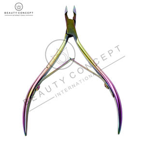 Cortauñas de Acero Inoxidable Ecológico, Herramienta de Manicura Profesional para Uso en Salón, para Cutículas, Serie Pro Expert - Product Image 3