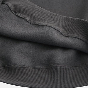 Pull-over à manches longues pour hommes, sweatshirts respirants en coton/polyester à séchage rapide, sweatshirts à capuche à motif solide, teints en hiver avec logo personnalisé direct - Product Image 6