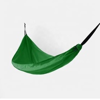 Hamac pliable léger et portable pour une personne, en polyester, imperméable, durable, pour le camping, les voyages et la chambre à coucher