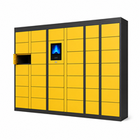 Casier intelligent pour bagages pour aéroports et centres commerciaux, armoire de rangement avec paiement par code QR, système de stockage électronique sécurisé pour bagages