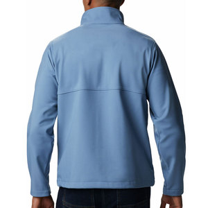 Custom Made Men's Softshell <b>Jacket</b> <b>Thin</b> Stand Collar Breathable <b>Waterproof</b> Windproof Custom Logo Casual for Winter Outdoor Use - Product Image 2