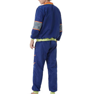 Streetwear respirant à la mode personnalisé survêtement coupe-vent nouveau design de survêtements à manches longues de couleur unie - Product Image 2