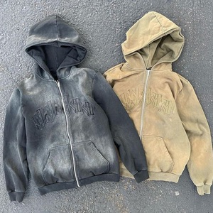 เสื้อมีฮู้ดแบบสตรีทแวร์เฮฟวี่เวทขายส่ง | เสื้อสวมหัวโอเวอร์ไซส์โลโก้ออกแบบได้ตามต้องการ - Product Image 5