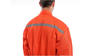 Hi Vis <b>Reflective</b> Glory Safety Boiler suit Oil Field Mechanic Coverall with <b>Reflective</b> <b>Tape</b> Safety Work Coveralls Suit - Product Image 3