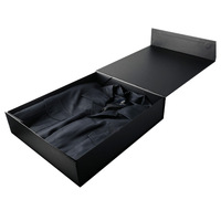 Grande boîte magnétique kraft personnalisable pour emballage noir UV pour sous-vêtements chaussettes vêtements stockage de fourrure