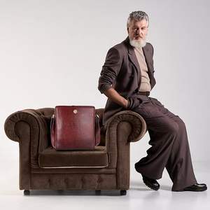 Hammonds Flycatcher Genuine <b>Leather</b> Travel <b>Messenger</b> Sling <b>Bag</b> 1 Compartment 1 Inner Zipper Stylish Front Design Durable Fashion - Product Image 5