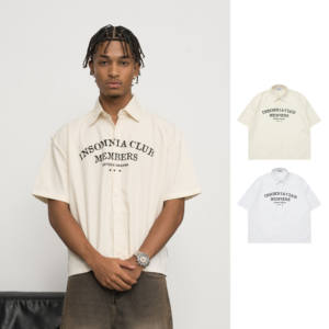 Camisas de vacaciones personalizadas OEM ODM camisa de manga corta cuadrada para hombres y mujeres con estampado y bordado hecho en Vietnam - Product Image 6