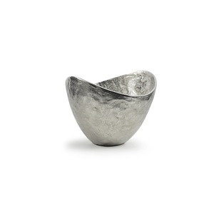 Bol de service en aluminium doré Bol décoratif élégant pour la maison, la cuisine, la table à manger, le mariage et le buffet - Product Image 5