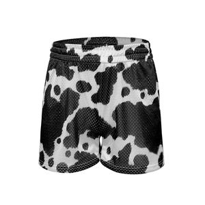 Short de Sport Confortable pour Homme Tissu en Maille Respirante Respectueux de l'Environnement Meilleur Service OEM Motif Solide - Product Image 1