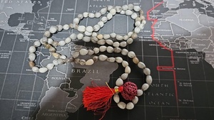 <span class=keywords><strong>Vaijanti</strong></span> Mala 108 + 1 Vaijanthi Bead Rosarie Vaijayanti/Baijanti для Vashikaran, аттракциона и Деви сиддхи - Product Image 3