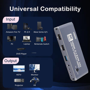 <span class=keywords><strong>Switch</strong></span> <span class=keywords><strong>HDMI</strong></span> 2.1 SYONG 8K60Hz, Splitter <span class=keywords><strong>HDMI</strong></span> 2 in 1 Out, HDR10+, 3D, 4K165Hz, Compatibile con Dolby per PS5 Xbox Lettore Blu-Ray - Product Image 6