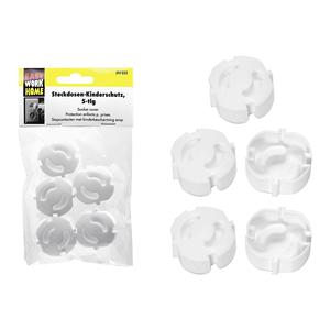 Easy Work 5-Pack Child Safety <b>Socket</b> Covers 10-Unit Packaging Electrical Safety Product - Product Image 1