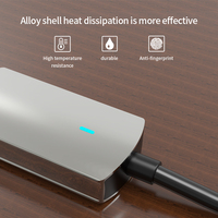 Konverter USB-C Tipe C ke HDMI, dengan untuk HDMI 2.0 dan konstruksi paduan aluminium