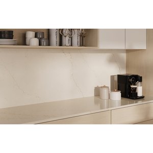 Cristal de Cuarzo Dorato, Composición de 15-30 mm de Espesor, Diseño Moderno, Impermeable, Ecológico, Encimera para Cocina y Baño - Product Image 4