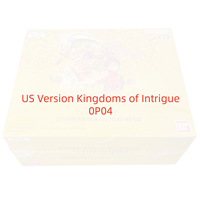 Boîte de boosters scellée Kingdoms of Intrigue 0P-04, 24 boosters à l'intérieur, cartes à collectionner pour jouer et collectionner