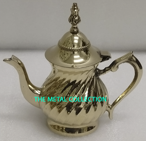 Trending Design <b>Tea</b> <b>Pot</b> for Home Hotel Kitchenware Serving <b>Tea</b> <b>Pot</b> Decorative Gold Plated Customized Size Brass <b>Tea</b> & Coffee <b>Pot</b> - Product Image 3