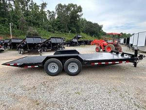 Nouvelle remorque agricole de 20 pieds, 15 000 lb, entièrement hydraulique, à basculement, pour le transport d'équipements lourds, avec vérins doubles et plateau en acier haute résistance - Product Image 4