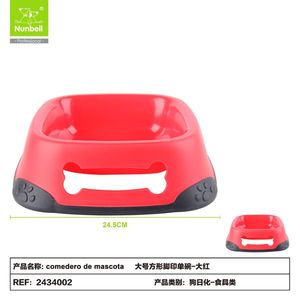 Comedero para Mascotas de Acero Inoxidable y Plástico al por Mayor, Tazón para Comida de Perros y Gatos Fabricado por una Empresa Profesional de Ropa para Mascotas - Product Image 3