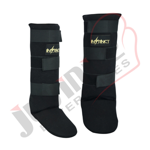 Protège-tibias de haute qualité de style professionnel personnalisé pour l'entraînement Muay Thai et MMA Protège-tibias avec logo personnalisé - Product Image 1