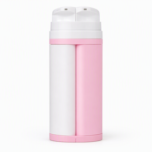 Empty Dual Chamber Airless <b>Pump</b> <b>Bottle</b> 50ml Two Compartment Cosmetic Packaging Wholesale - Product Image 1