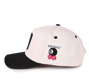 Casquette de camionneur personnalisée de haute qualité 5 panneaux en caoutchouc avec logo Casquette de baseball imperméable découpée au laser avec trou perforé pour le sport - Product Image 4