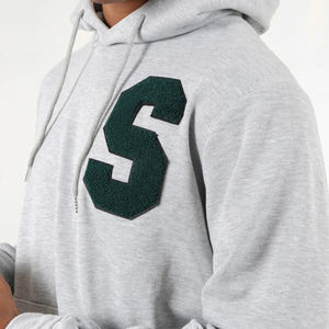 Último color suave de alta calidad precio bajo ligero hombres polar pulóver Sudadera con capucha Casual sudaderas con capucha patrón de impresión venta al por mayor - Product Image 6