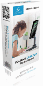Supporto per Cellulare da Tavolo in ABS di Alta Qualità, Altezza Regolabile, Impermeabile, Flessibile, Personalizzabile per Scrivania e Uso Domestico - Product Image 5