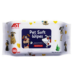 100 Toallitas Húmedas para Mascotas, Limpieza Suave y Eficaz - Product Image 1