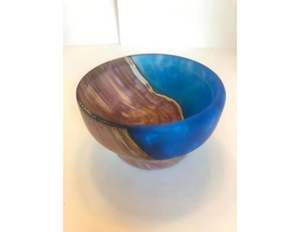Bespoke <b>blue</b> craft ware resin <b>bowl</b> Resin Salad Serving <b>Bowl</b> Resin Food <b>Bowl</b> for Home Decorative Use in Home and Restaurants - Product Image 2