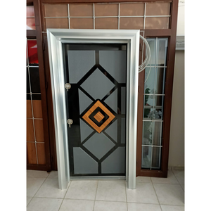 Puertas de acero de cobre de alta calidad Villa de lujo y aspecto de piedra de entrada frontal de apartamento - Product Image 1