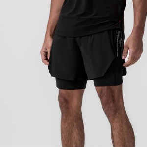 Pantalones cortos informales con cordón para hombre con cintura elástica, perfectos para el verano, los deportes y la comodidad diaria - Product Image 5