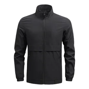 2023 Trend Menswear giacca da uomo moda Casual Bomber giacca lavorata a maglia con cerniera personalizzata giacca con cappuccio altro tessuto da uomo 2 pezzi Bonded