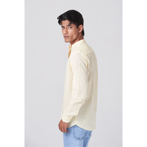 Camisa Classique Casual para Hombre Crema - Product Image 2