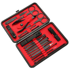 Best Selling Professional Stainless Steel <b>Nail</b> Clipper Manicure <b>Kit</b> with Custom Logo Durable Luxury <b>Nail</b> Care - Product Image 5