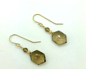 Pendiente perforado en forma de gota de ágata azul Natural de 6x9mm, pendiente chapado en oro plateado, joyería curativa Aura para ropa de fiesta - Product Image 3