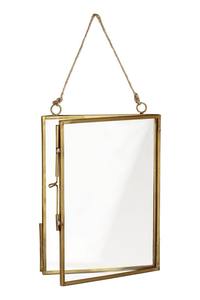 Marco de fotos de vidrio de metal clásico Premium con patrones artesanales intrincados Ecológico Personalizable para una decoración vintage elegante - Product Image 4