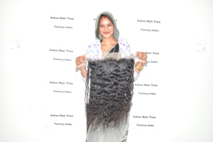 2025วิกผมคนอินเดียแบบดิบเกรดสูงผมต่อแบบ Remy จากอินเดีย - Product Image 6