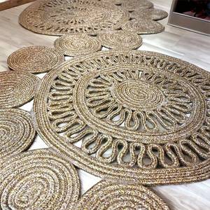 TienPhong Wholesale Natural <b>Woven</b> Seagrass Charger <b>Placemat</b> for Dining, Party, Rustic Dinnerware Tableware Decoration - Product Image 2