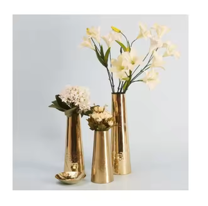 ฐานดอกไม้โลหะแจกันโต๊ะสแตนเลสดอกไม้สำหรับตกแต่งบ้านห้องนั่งเล่นห้องนอนตกแต่ง - Product Image 2