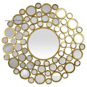Large Modern-Style Metal <b>Wall</b> Mounted <b>Mirror</b> Handmade Home Decorative Promotional Business Gifts at Reasonable Price - Product Image 1