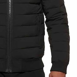 Chaqueta acolchada de talla grande para hombre de la mejor calidad, chaqueta acolchada cálida de invierno con cuello levantado, tela de punto transpirable de Dress Sports - Product Image 3