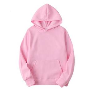 Sweat à capuche décontracté pour hommes Sweat à capuche uni à manches longues et cordon de serrage Pull de couleur unie - Product Image 1