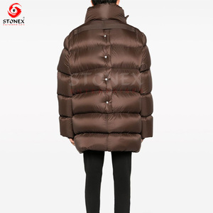 Custom Wholesale Hot Selling Custom Winter Warm Puffer <b>Jacket</b> Full Sleeve Bubbles Puffer <b>Jackets</b> for <b>Men</b> - Product Image 3