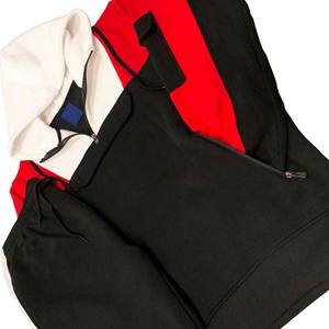 Haute Qualité Street Fashion Zip Up Survêtement Coton Polaire Slim Fit Survêtement Sportswear Hommes Survêtements 2 Pièces Ensemble Hommes Ensembles - Product Image 2